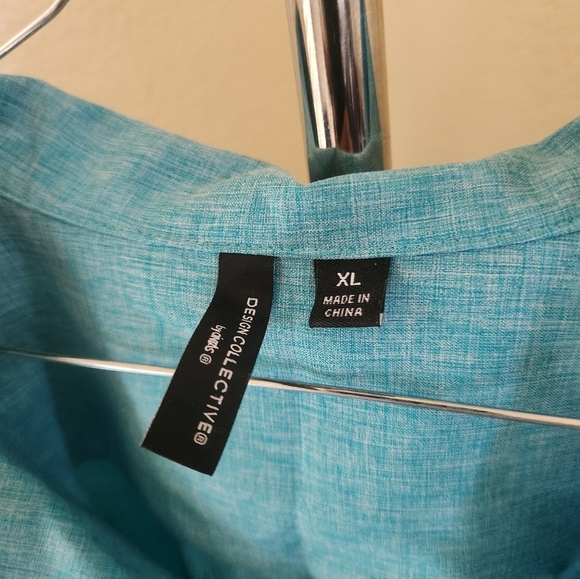 Design Collective Button Up Shirt With Pocket Short Sleeve - Picture 3 of 3